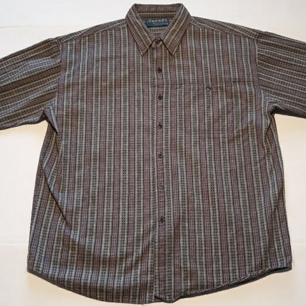 ⬇️$20 Loafers long sleeve button down mens XL